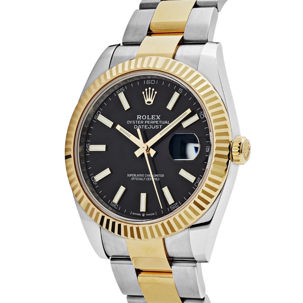 Datejust Oystersteel 126333 'Gold White'