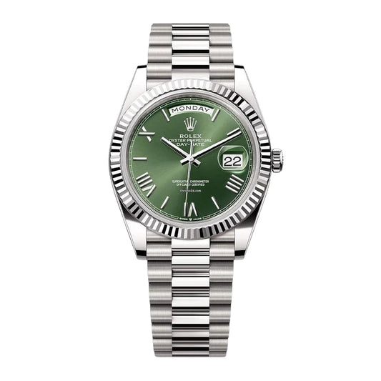 Rolex Day-Date 228239-0033 “Green Dial”