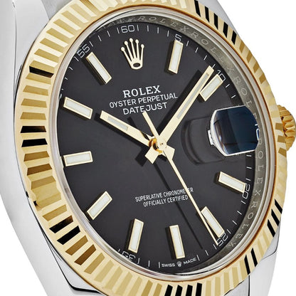 Datejust Oystersteel 126333 'Gold White'