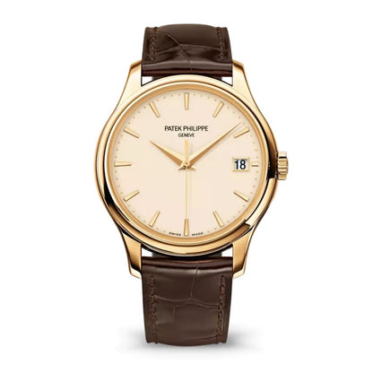 Patek Philippe Calatrava 5227J-001 “Yellow Gold Ivory Dial”